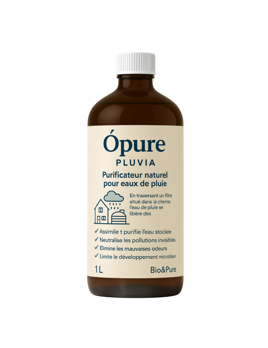 Opure Pluvia - Purificateur naturel pour eaux de pluie