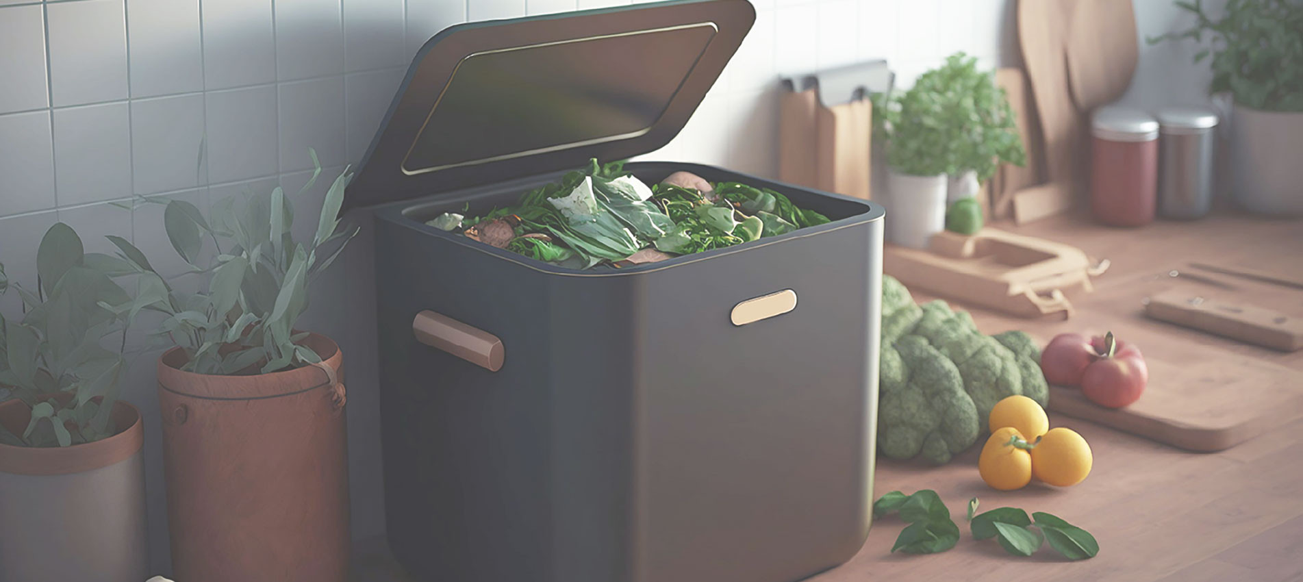 composteur de cuisine bokashi